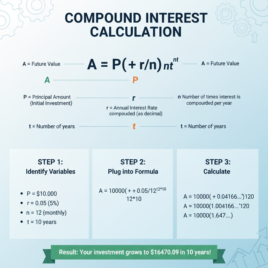 Infographic explaining the calculation of 'Reverse Daily Interest Days'. A timeline showing Trade Date (Wednesday), Settlement Date 1 (Friday), Settlement Date 2 (Monday), highlighting the weekend gap (Saturday, Sunday) that results in 3 days of interest charges.